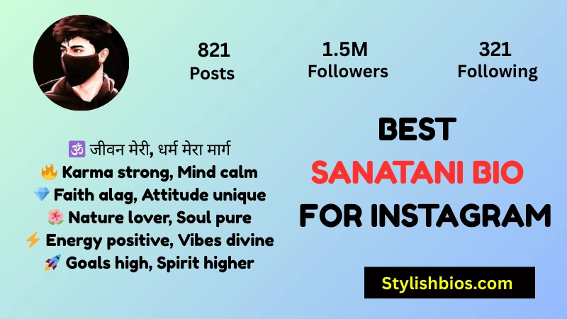 Best Sanatani Bio For Instagram