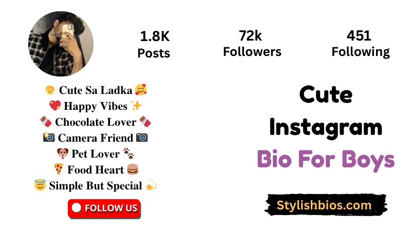Cute Instagram Bio For Boys