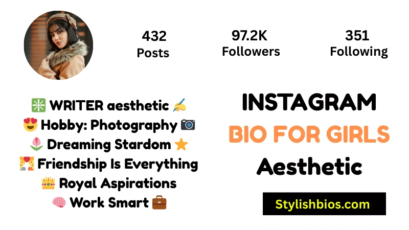 Instagram Bio For Girls Aesthetic