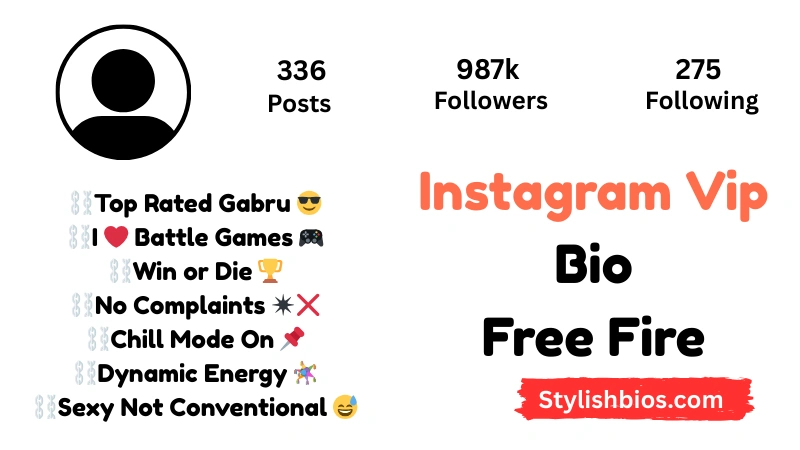 Instagram Vip Bio Free Fire