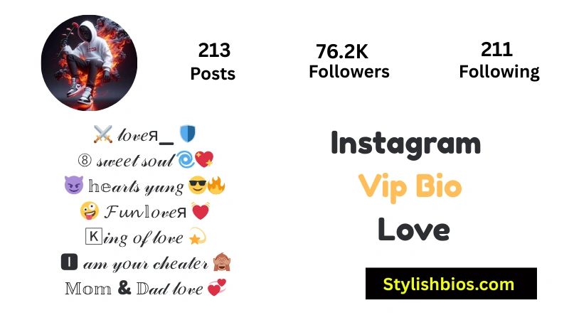 Instagram Vip Bio Love