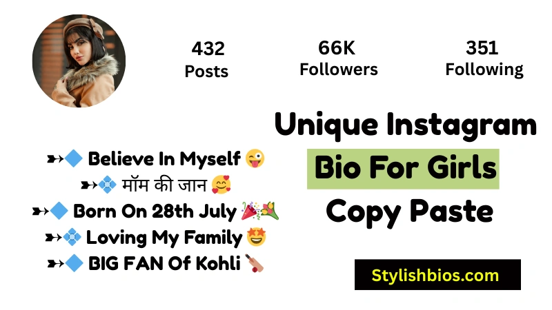 New Instagram Bio For Girls
