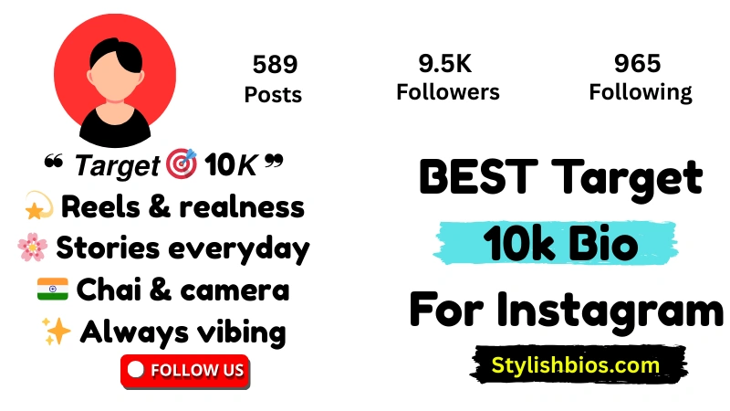 best target 10k bio for instagram