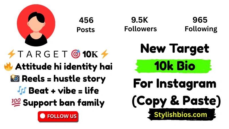 target 10k bio for instagram copy and paste