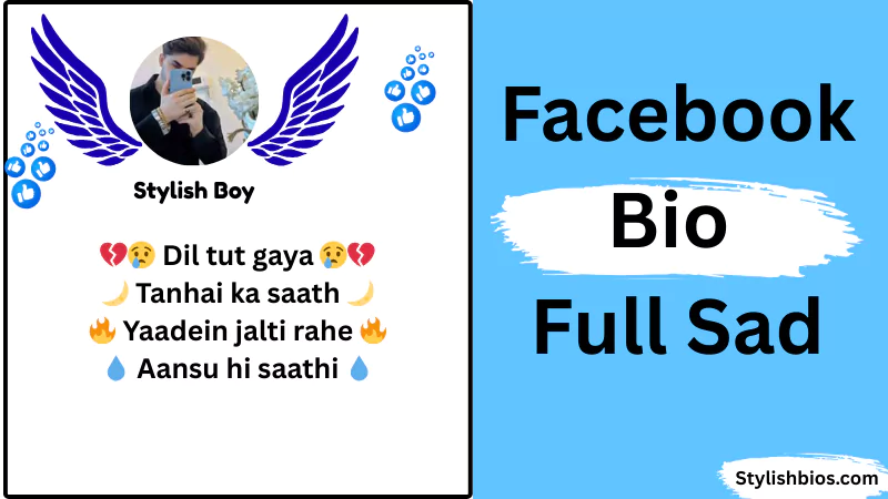 sad facebook bio