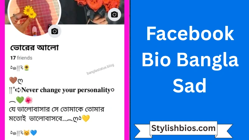 Facebook Bio Bangla Sad