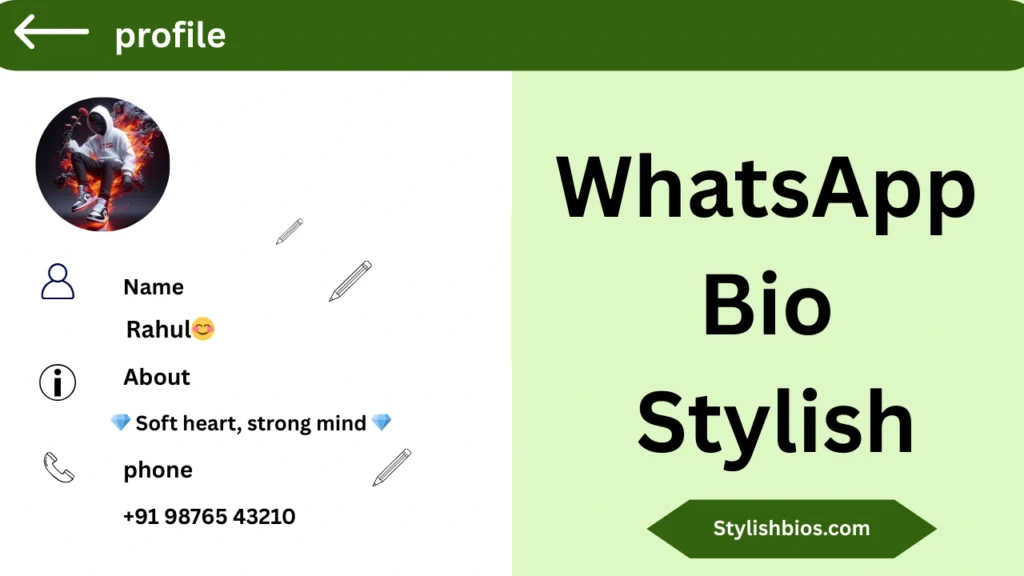 WhatsApp Bio Stylish