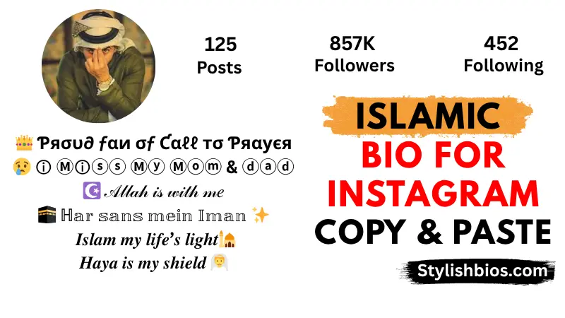 Islamic Bio For Instagram Copy And Paste