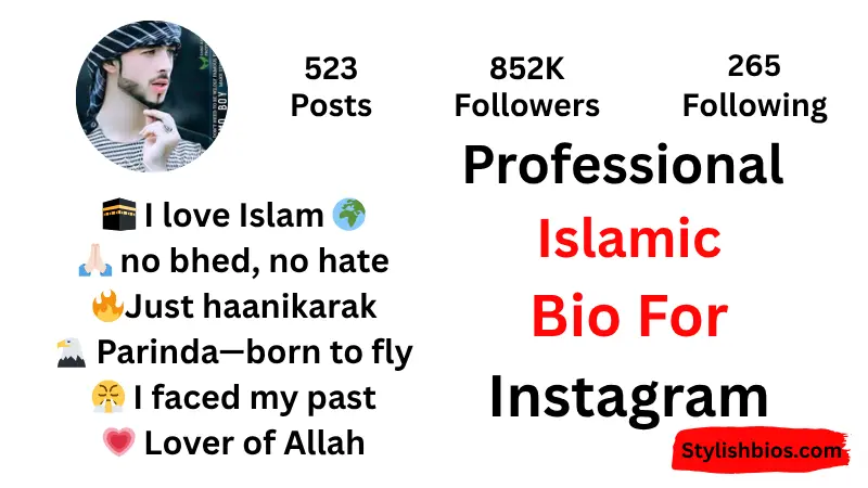 Professional Islamic Bio For Instagram