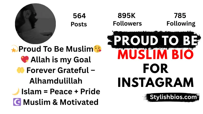 Proud To Be Muslim Bio