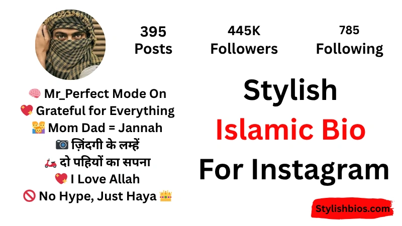 Stylish Islamic Bio For Instagram