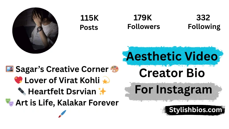 Aesthetic Video Creator Bio For Instagram