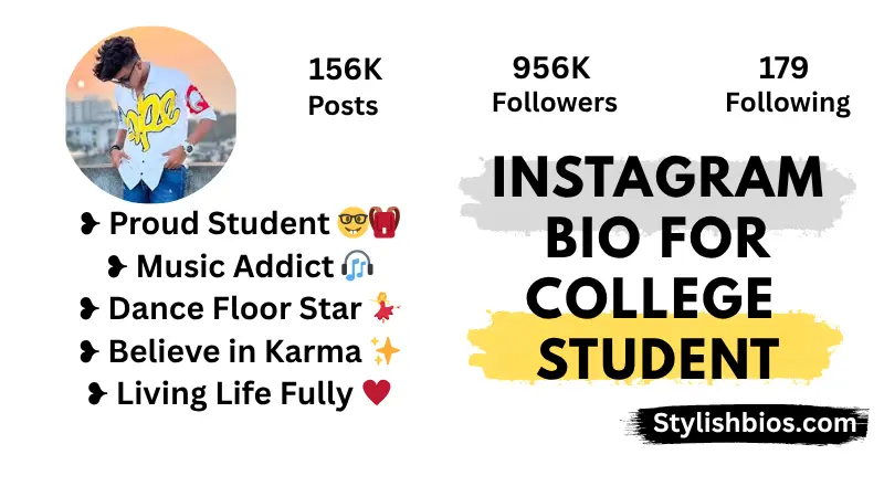 Instagram Bio For College Student