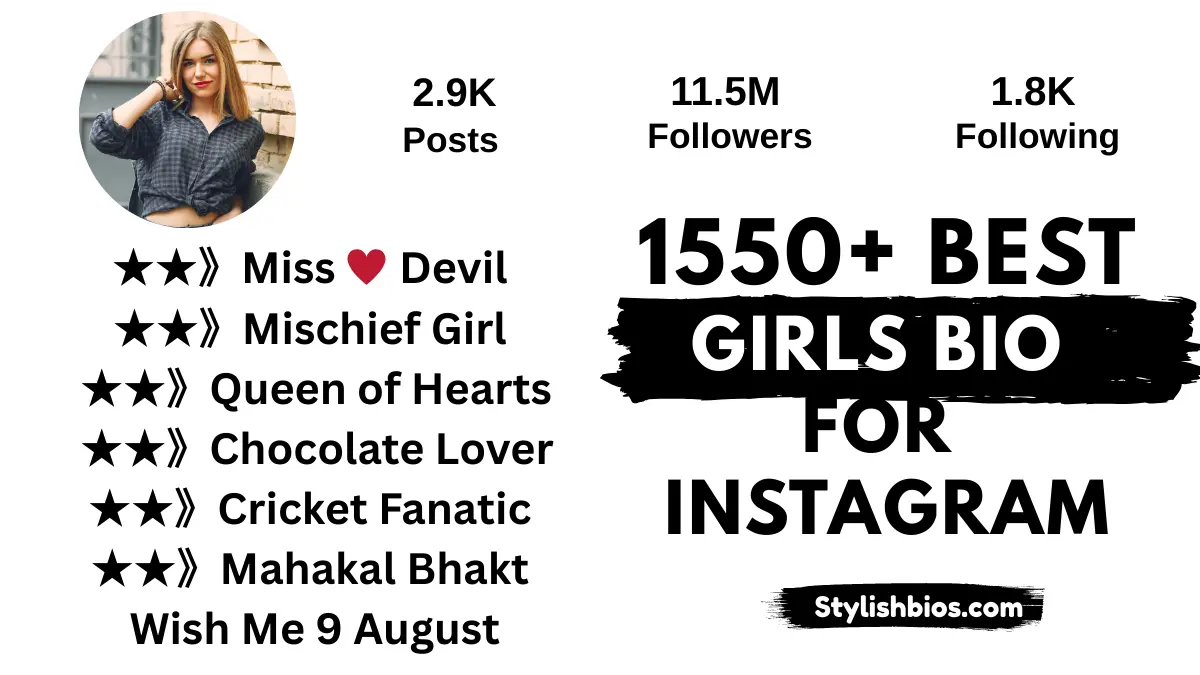 instagram bio for girls
