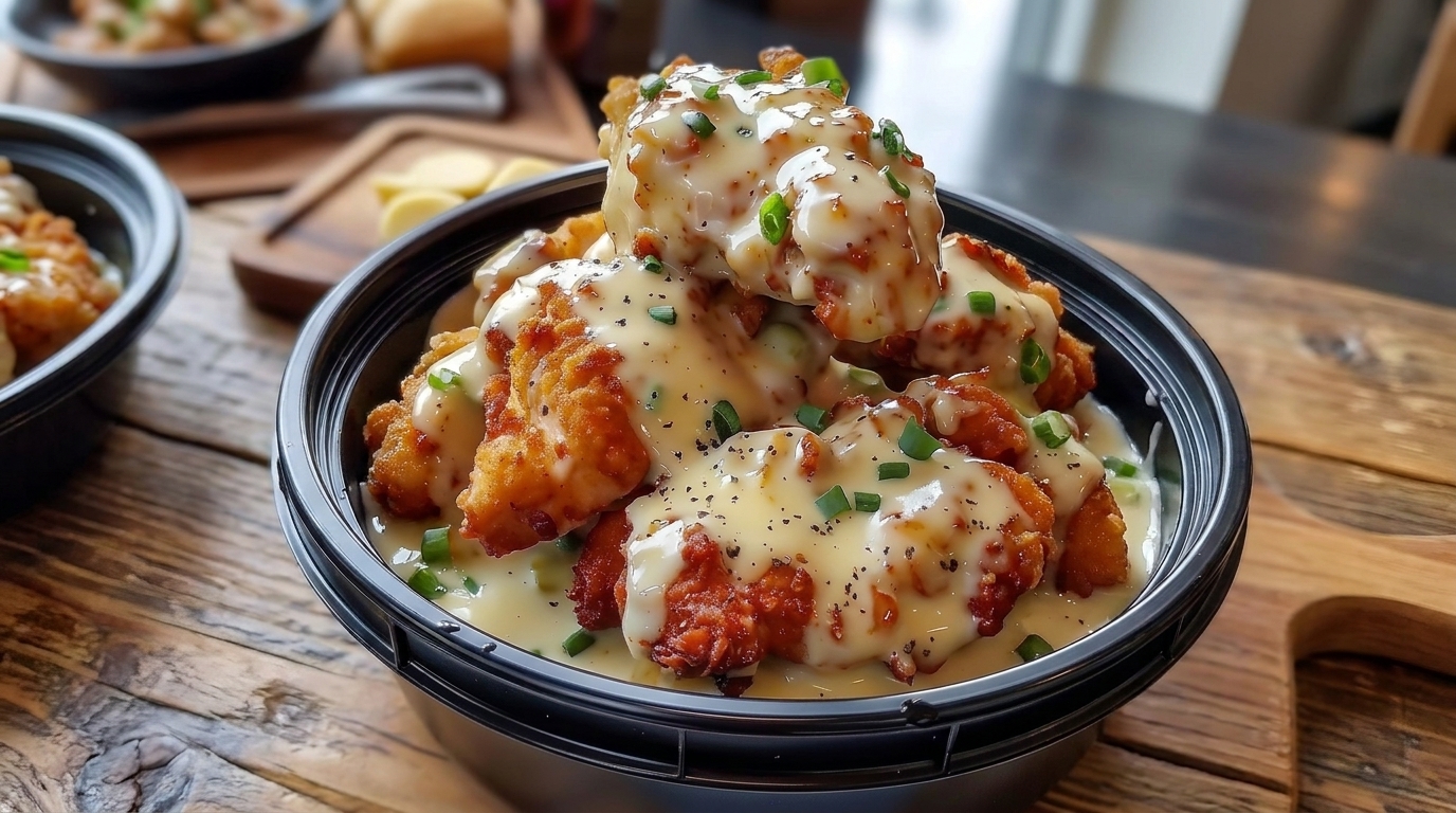 Creamy Crispy Chicken Bites