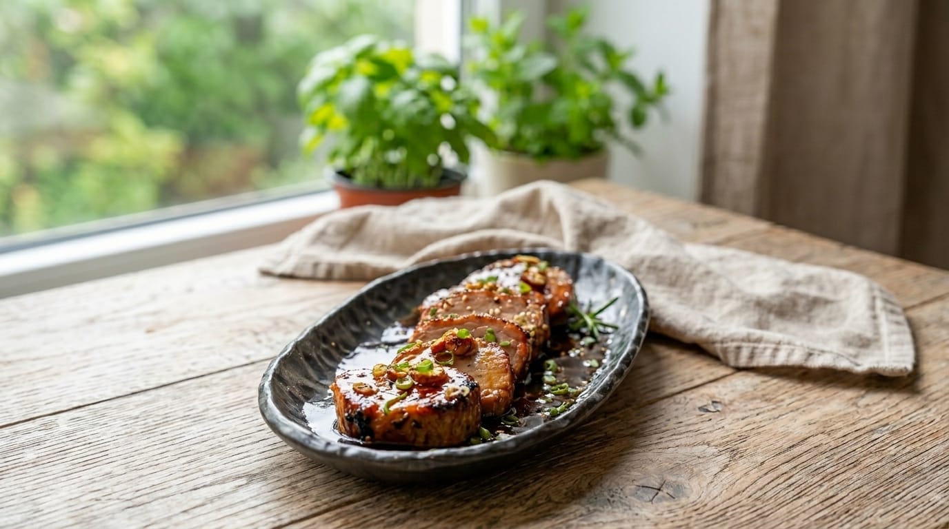 Honey Soy Garlic Pork Tenderloin