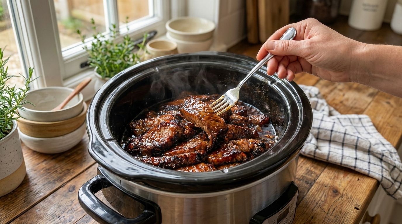 Slow-Cooker Beef Brisket: Tender, Juicy, and Flavor-Packed Comfort Food