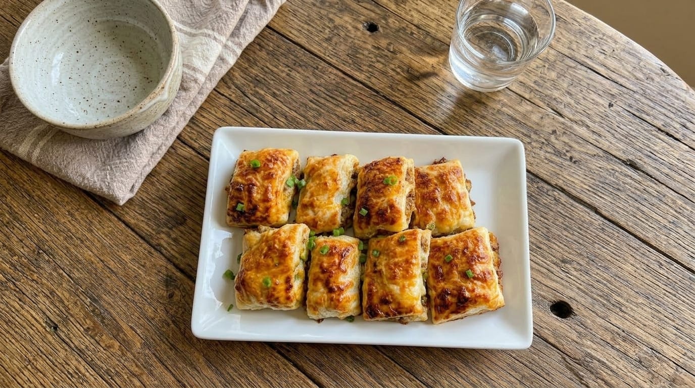 Easy Cheeseburger Crescent Rolls Recipe – Flaky, Cheesy, and Loaded with Savory Beef Flavor