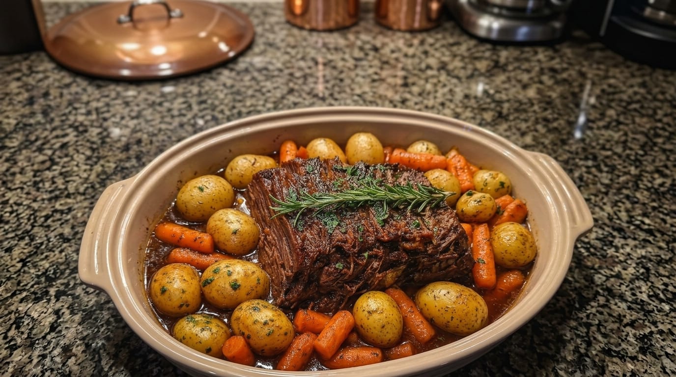 The Ultimate Masterclass Guide to Slow-Cooker Beef Pot Roast with Tender Baby Potatoes and Carrots: A Culinary Deep-Dive