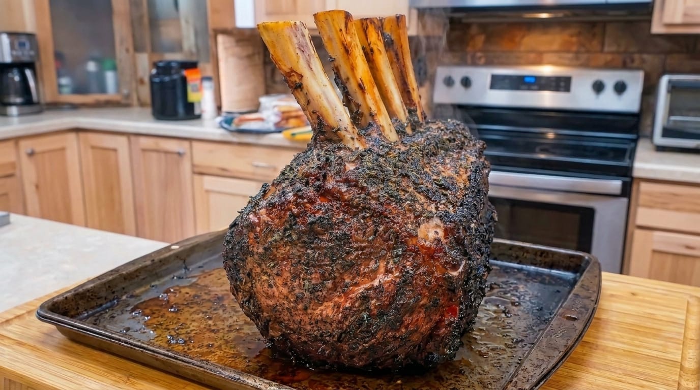 Ultimate Herb-Crusted Prime Rib Roast
