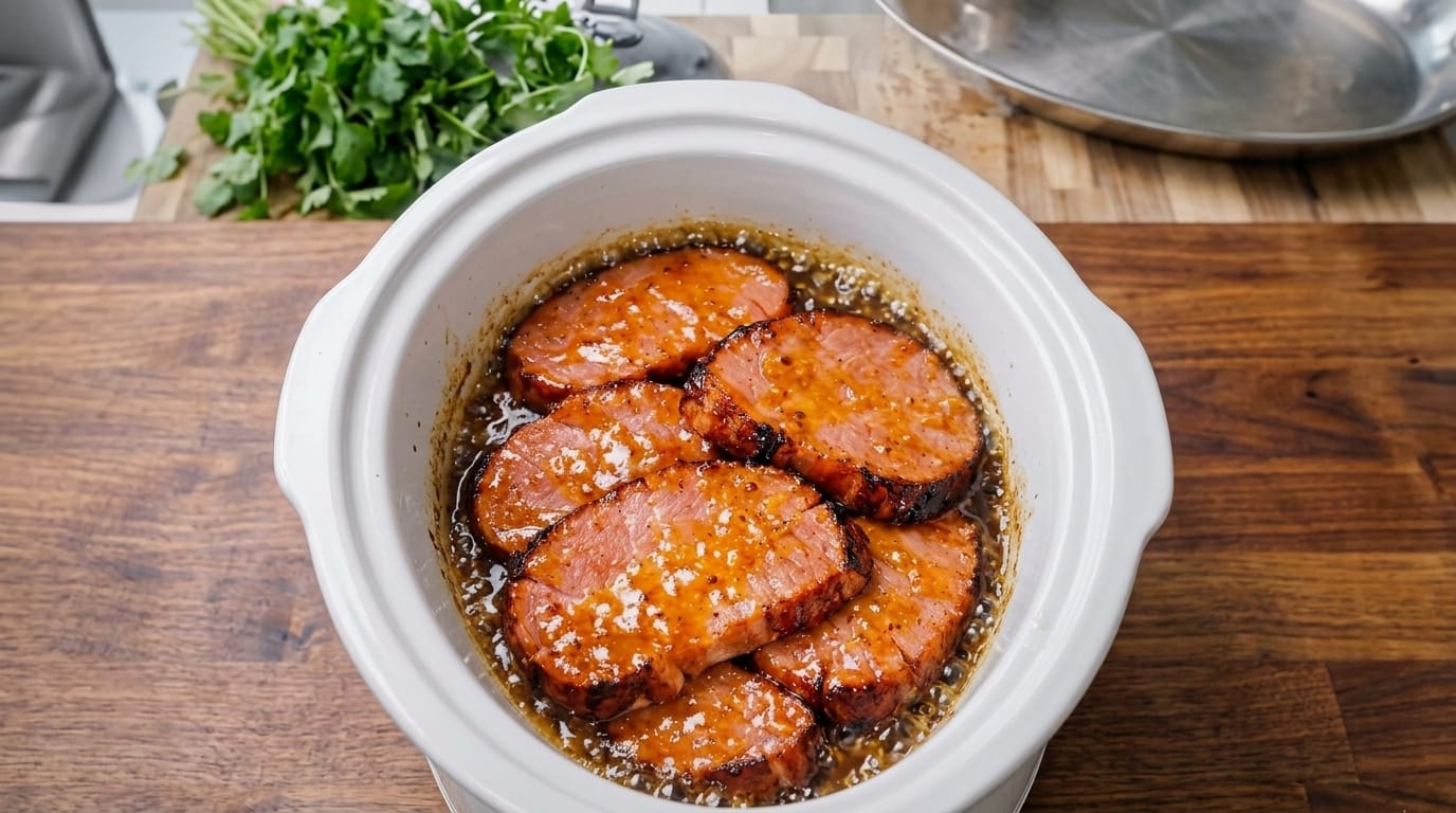 Ultimate Slow-Cooker Honey Glazed Beef Steaks