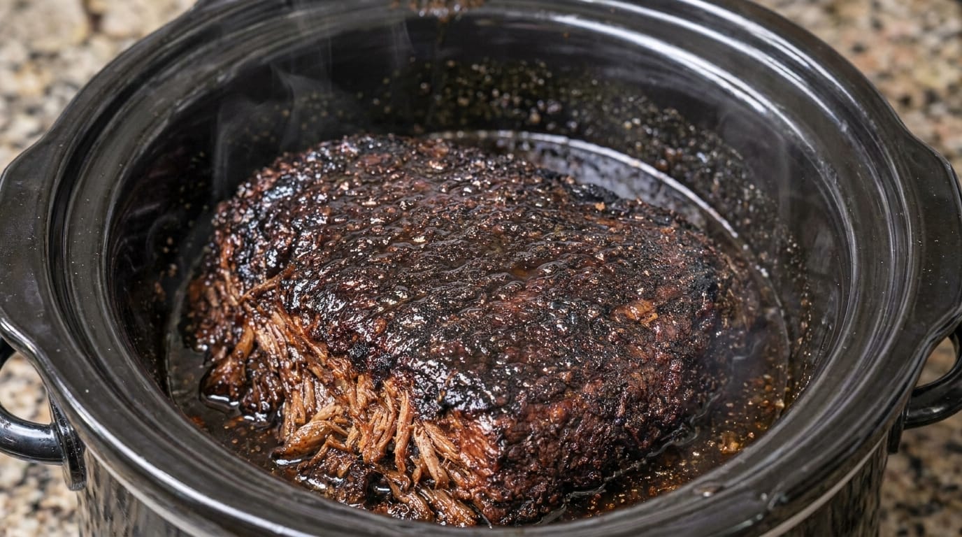 Ultimate Slow-Cooker Balsamic Glazed Beef Roast